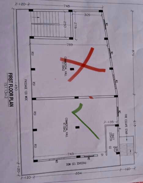 1700 sqft Commercial office space for rent in kozhikode(Calicut), Kerala, India - ₹ 12,000to ₹ 30,000/ month